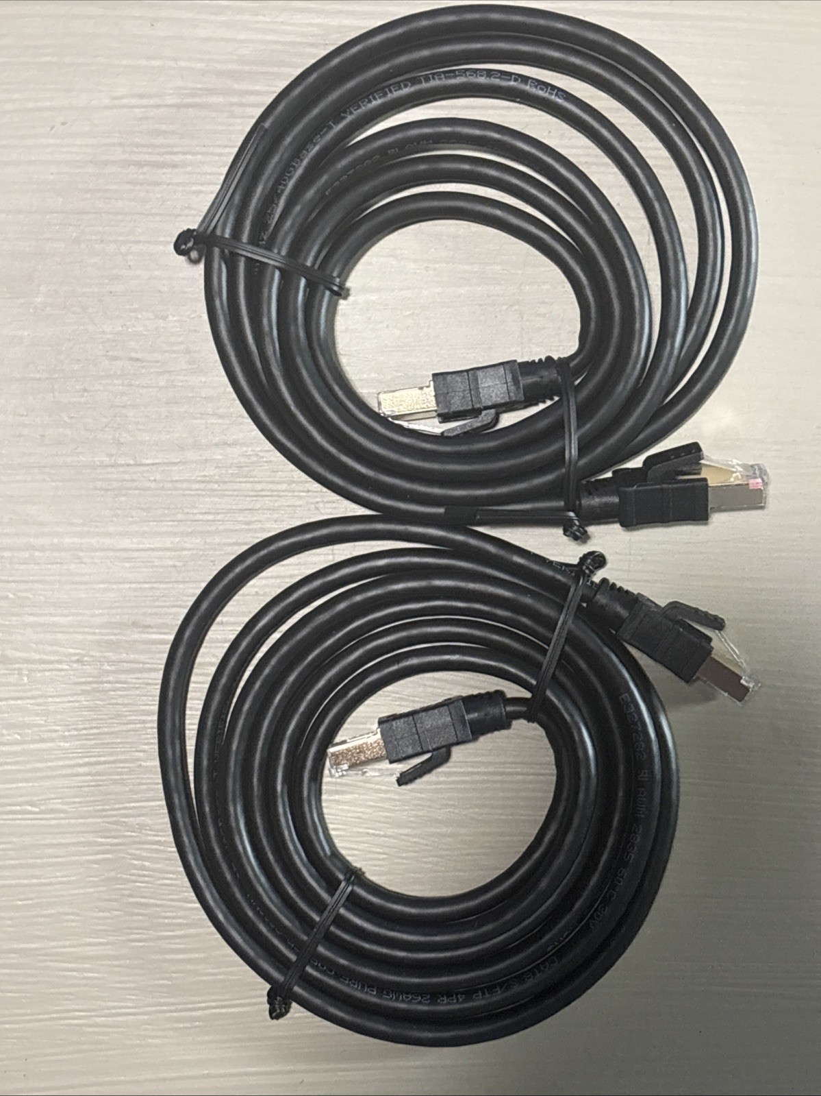 2 Cat 8 Ethernet RJ45 Cable Super Speed 40Gbps Patch LAN Network Gold Plated #43