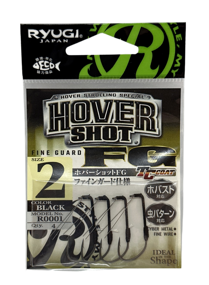 Ryugi Hover Shot FG Hook for Hover Strolling Technique - Choose Size