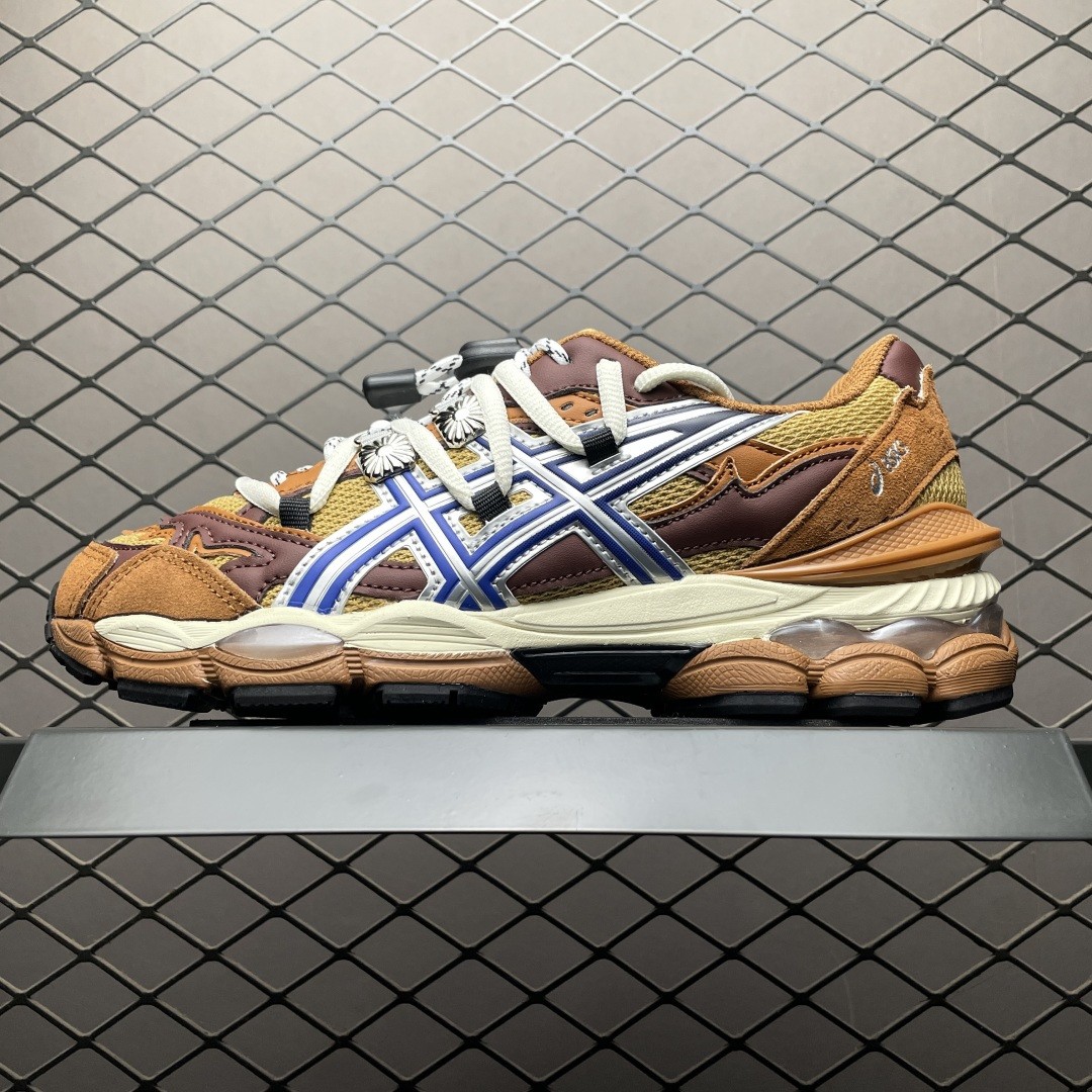ASICS Gel-Cumulus 16 TOGA Brown Blue Pure Silver 1203A838-200 Men 11