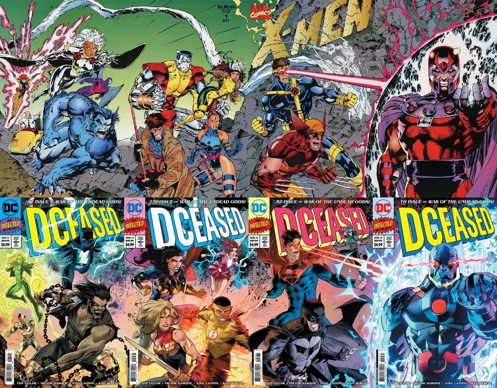 DCEASED WAR of the DEAD GODS and X-Men #1 Set-DC JIM LEE Because you DEMANDED it