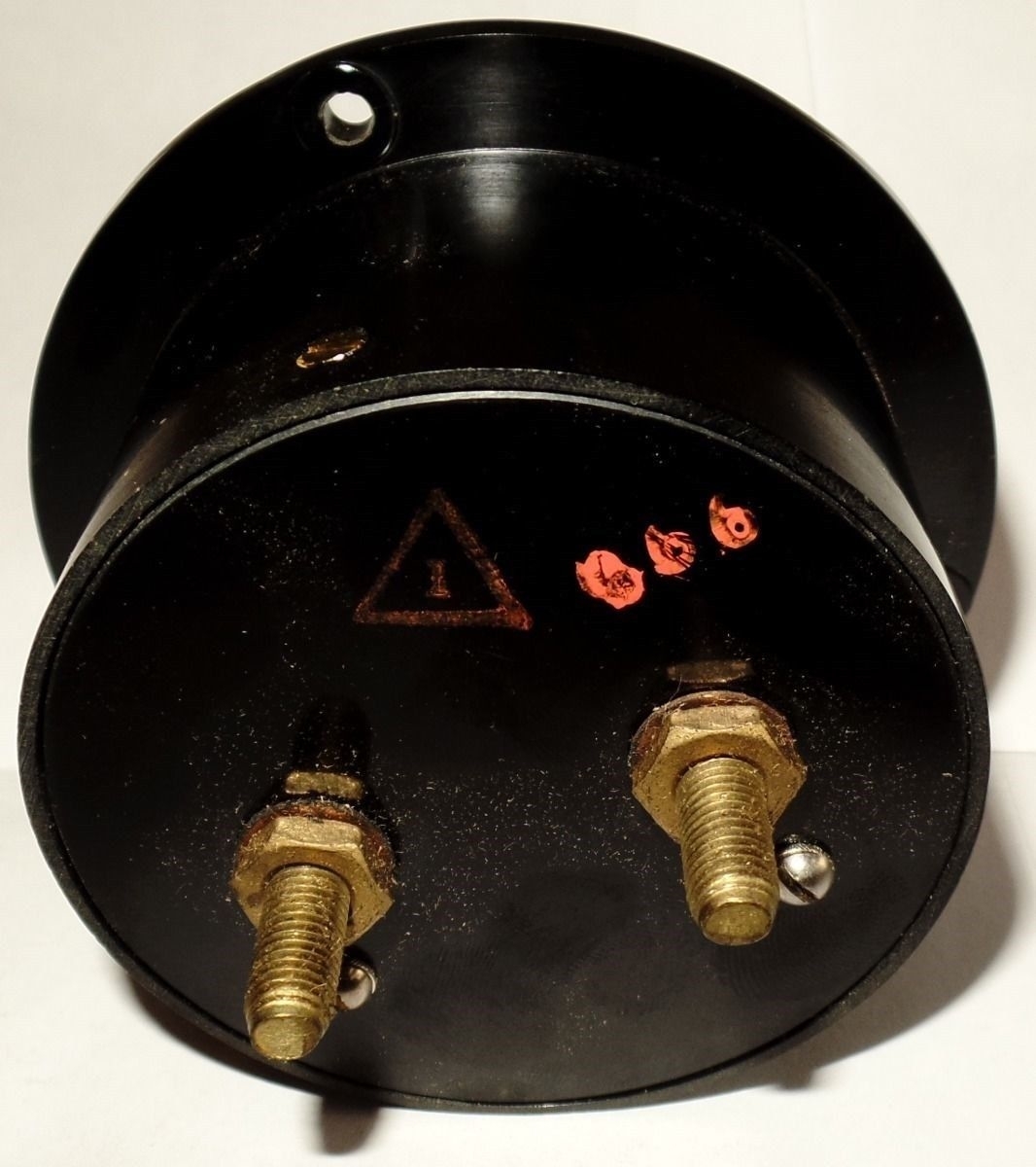 NOS-NIB Burlington AC Round Panel Meter Ammeter Amp Meter Amperes 0-150 Amperes