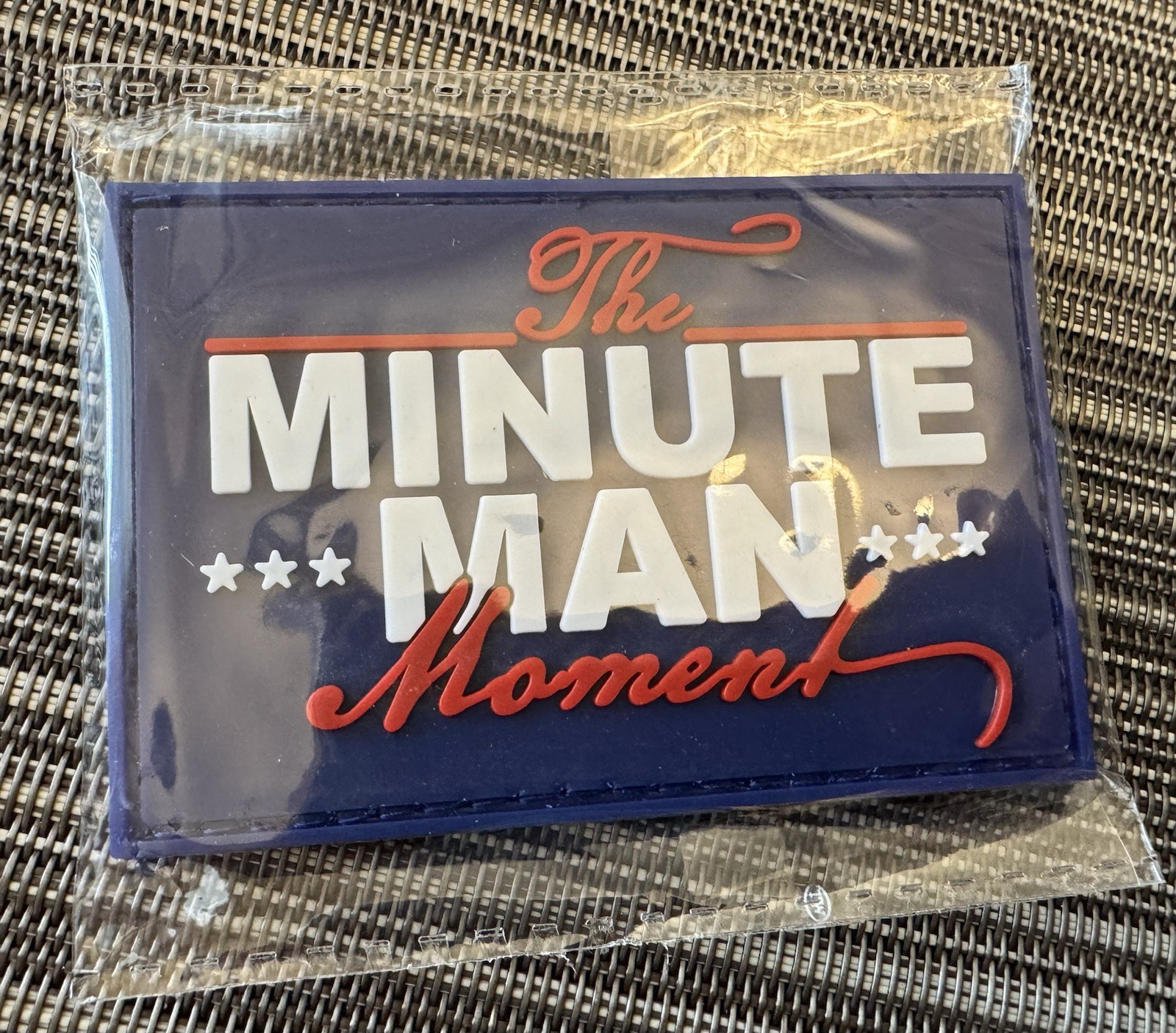 GOA GUN OWNERS OF AMERICA PVC V BACK PATCH Shot Show 2026 Tactical Minute Man