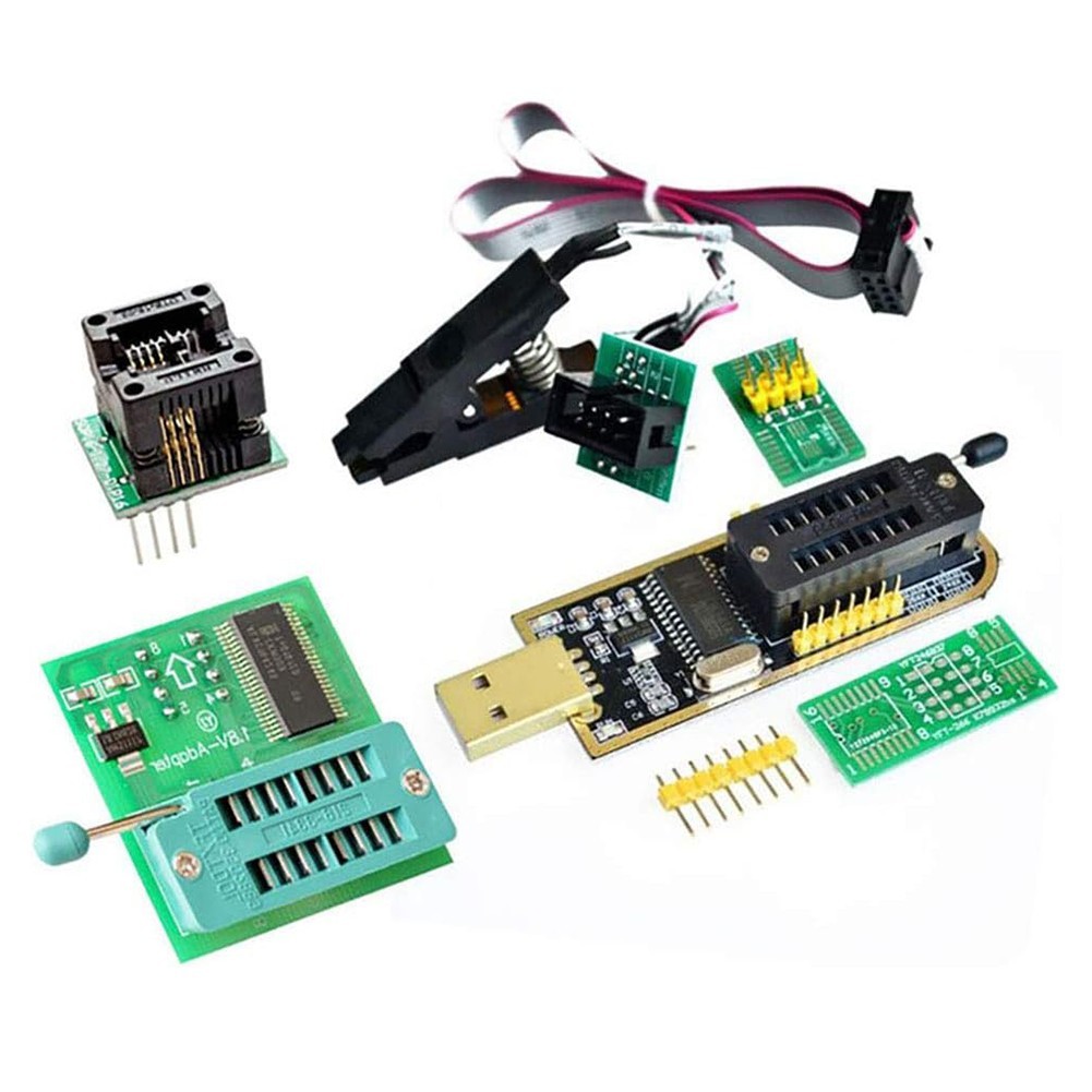 For CH341A USB Programmer with In Circuit Programming Capability for EEPROMs