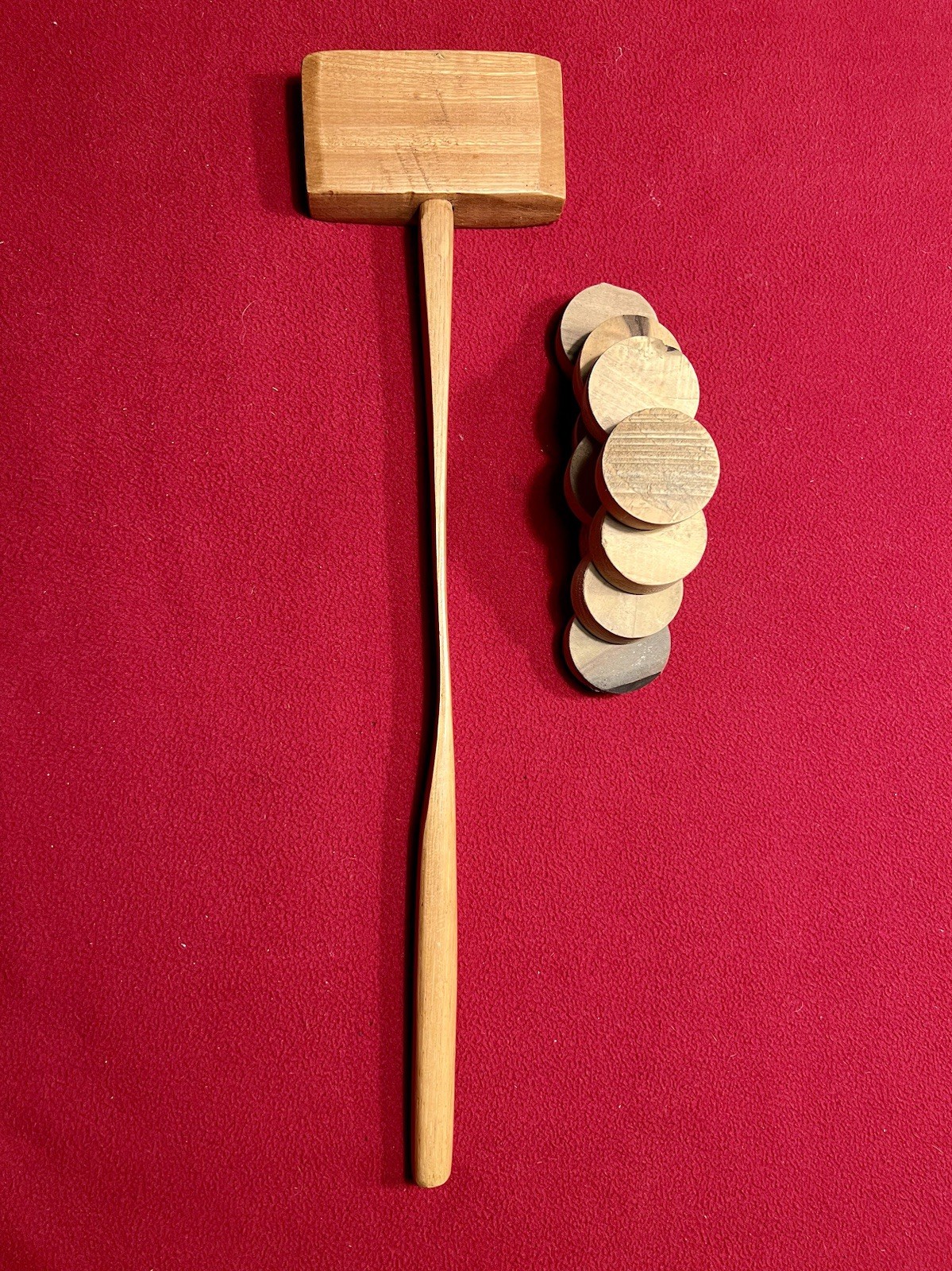 Vintage Bourbon Barrel Bung Mallet Hammer