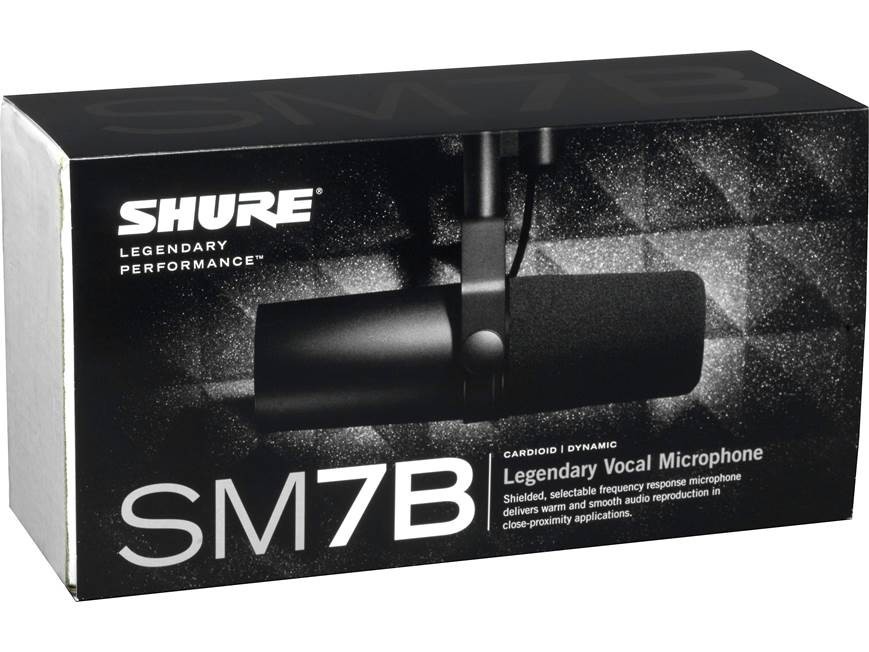 (Open Box - NEW) Shure SM7B Cardioid Dynamic Vocal Microphone 🔥