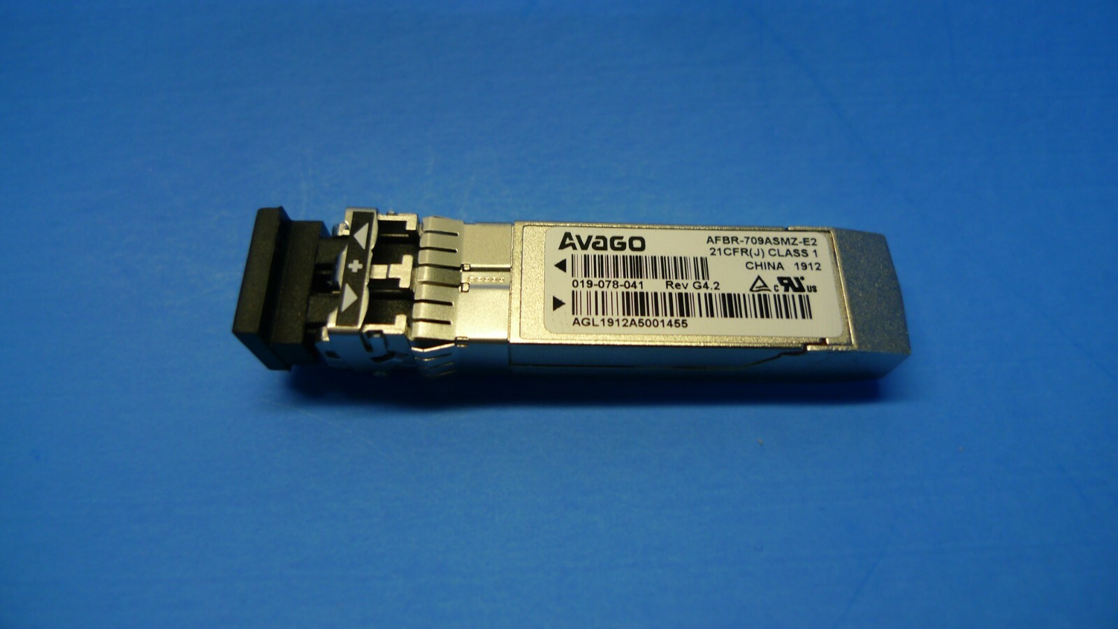 Avago 10GBE Ethernet 10GBASE-SR SFP+ 850nm AFBR-703ASDZ-E2 019-078-041