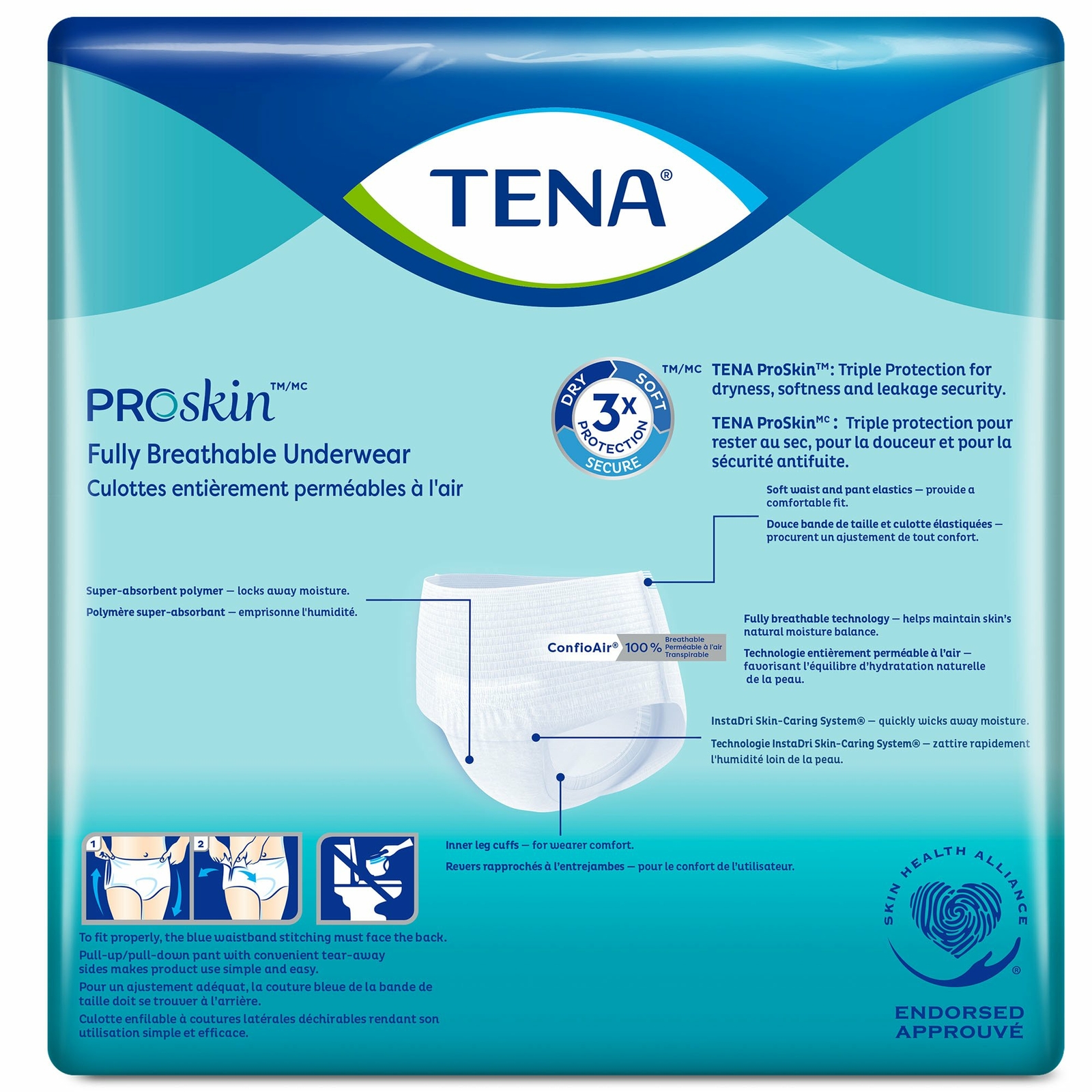 TENA Disposable Underwear Small Ultimate-Extra 64 Ct