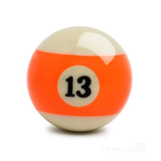 Replacement Billiards Ball 1-1/2" Mini Size 13