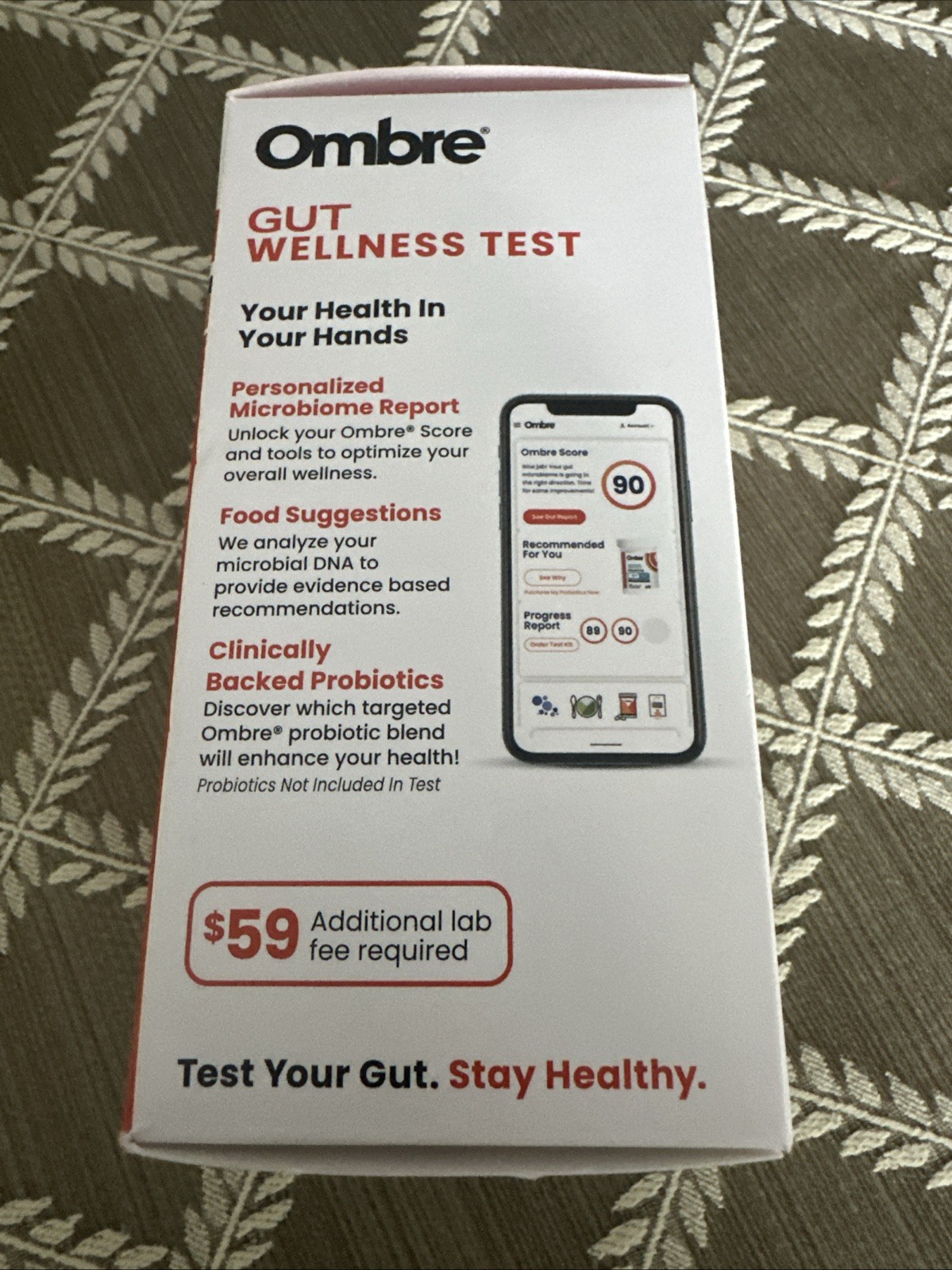 Ombré Gut Wellness Test | At-Home Test | Additional Lab Fee Required