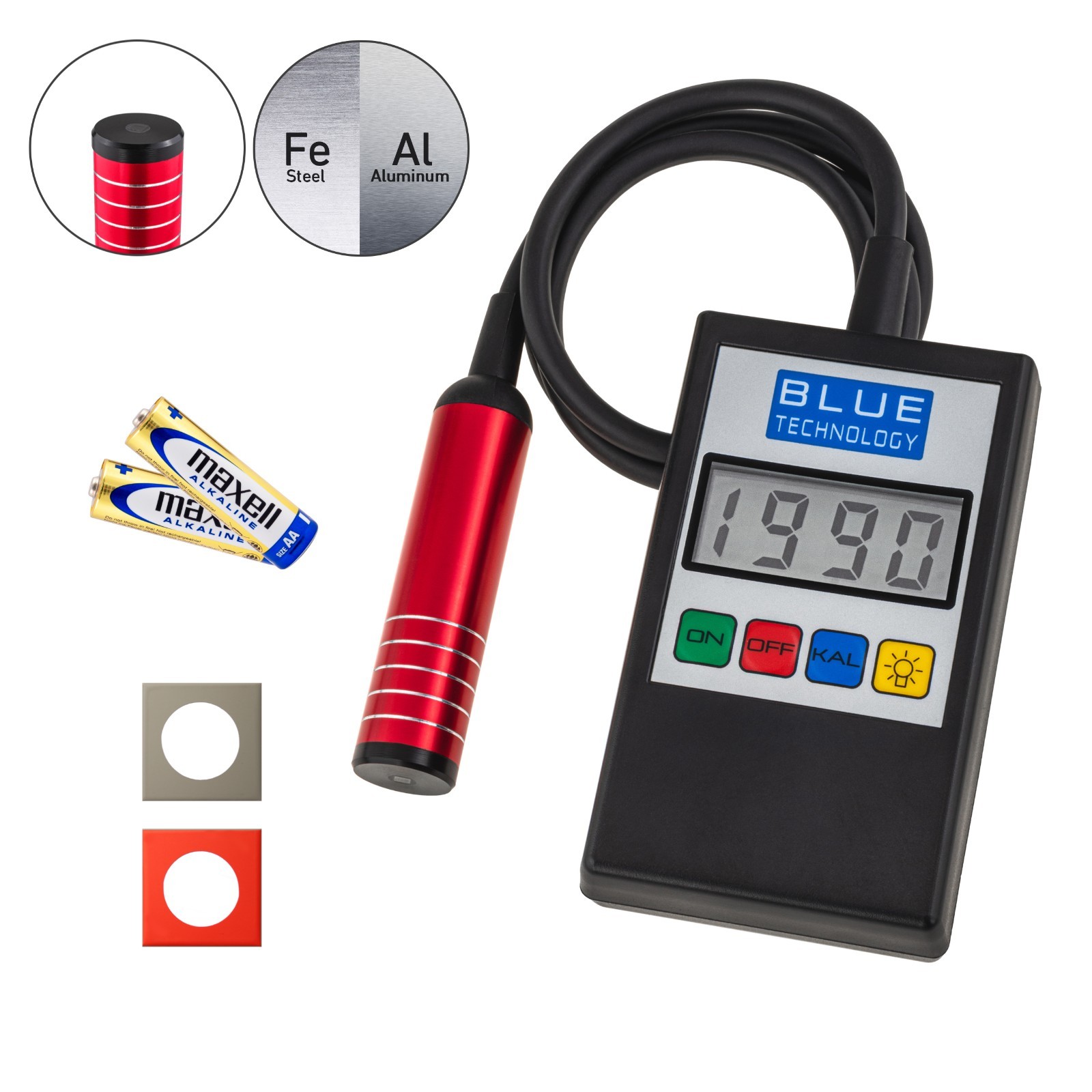 Coating Thickness Gauge MGR-11-S-AL | Paint Thickness Gauge Steel Aluminium Bodies