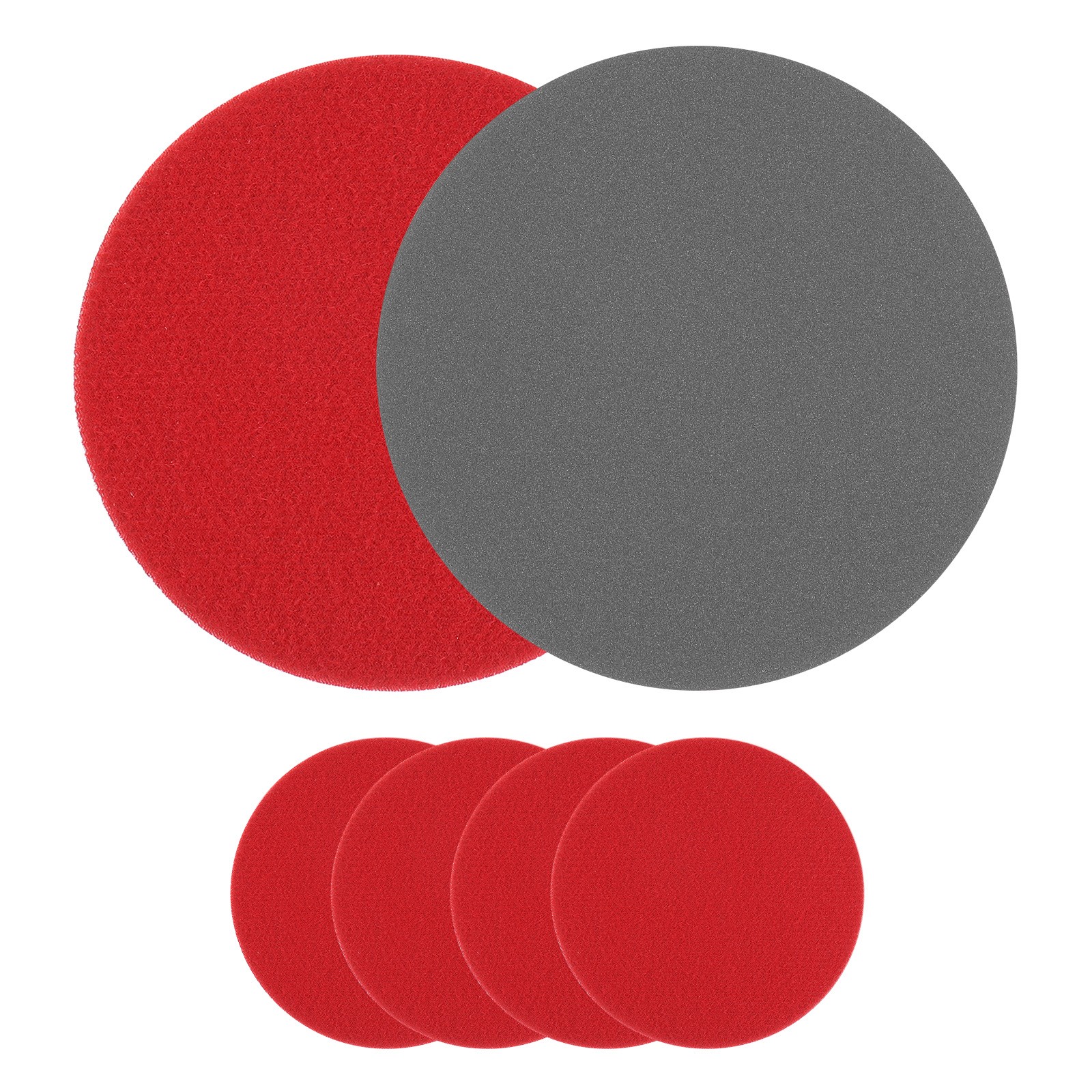 6Pcs Bowling Sanding Pads P2500 Polishing Grits Bowling Ball Surface Pads