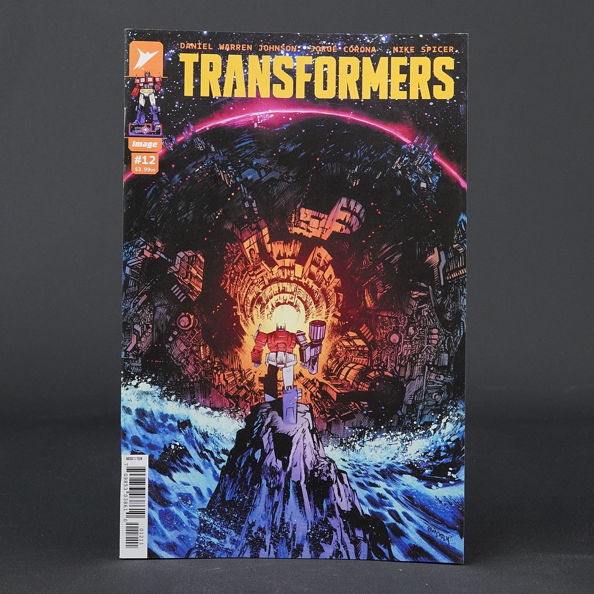 TRANSFORMERS #12 Cvr A Image Comics 2024 Skybound 0724IM412 12A (CA) Johnson
