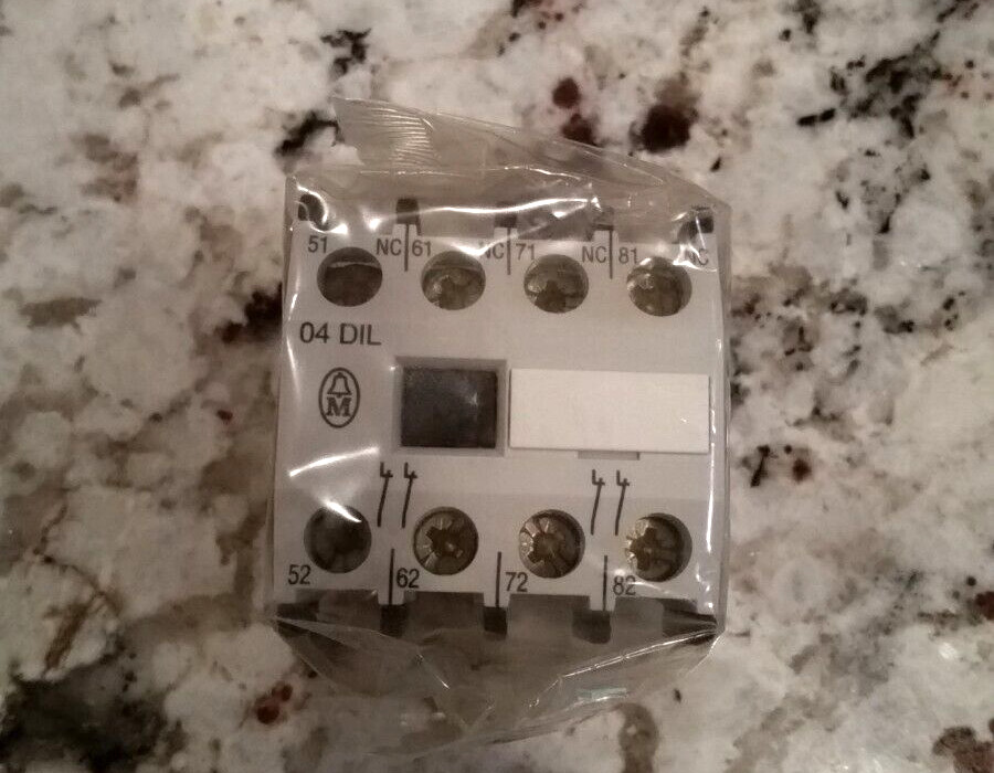 KLOCKNER MOELLER 04 DIL  AUXILIARY CONTACT BLOCK