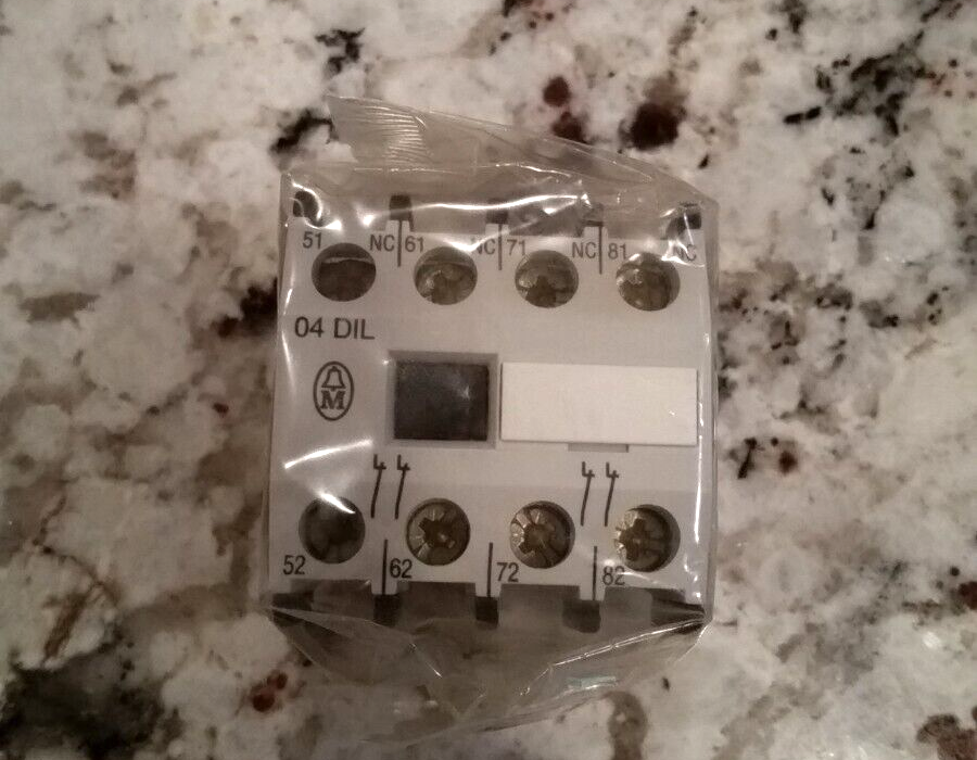 KLOCKNER MOELLER 04 DIL AUXILIARY CONTACT BLOCK