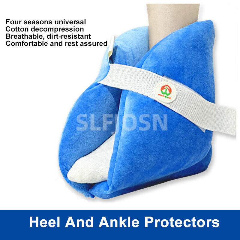 Heel Protector Cushion Foot Support Pillow Pressure Sores Ulcers Ankle Protector