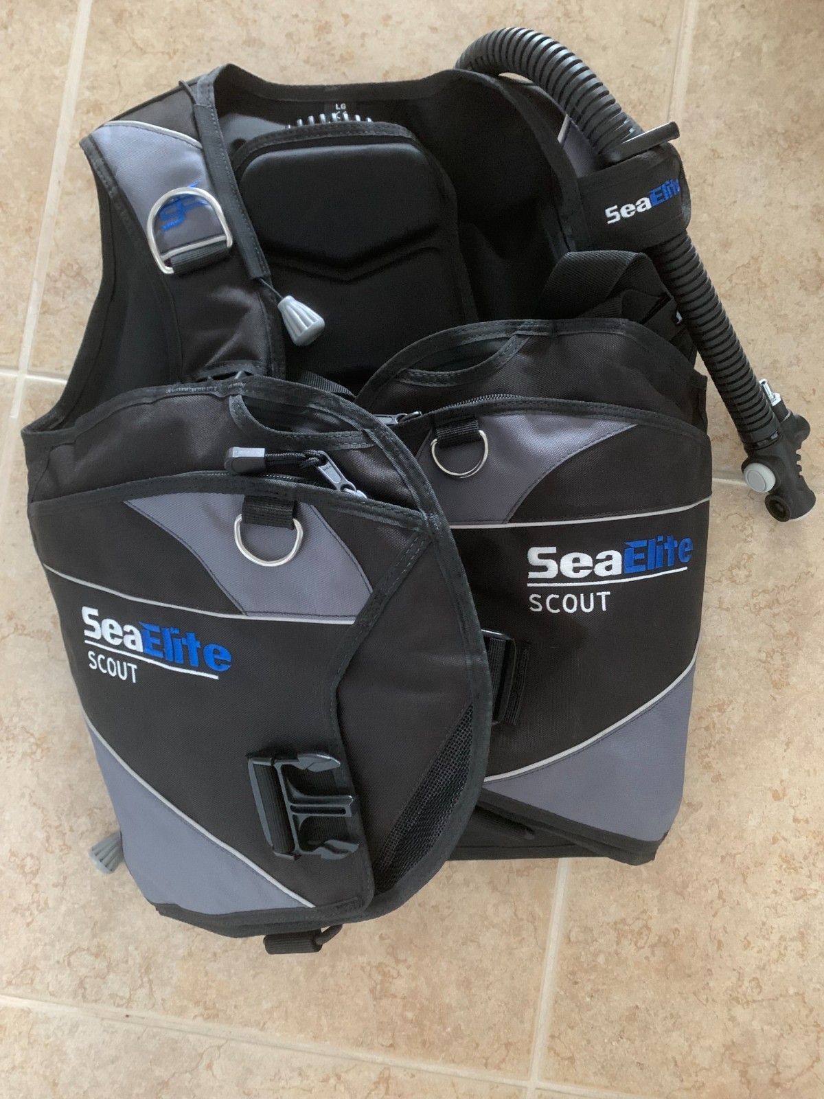 Sea Elite Scout Buoyancy Compensator Device (BCD) ~Size L