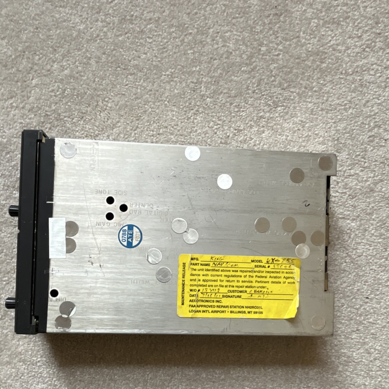 KX155 NAV/COM 14volt