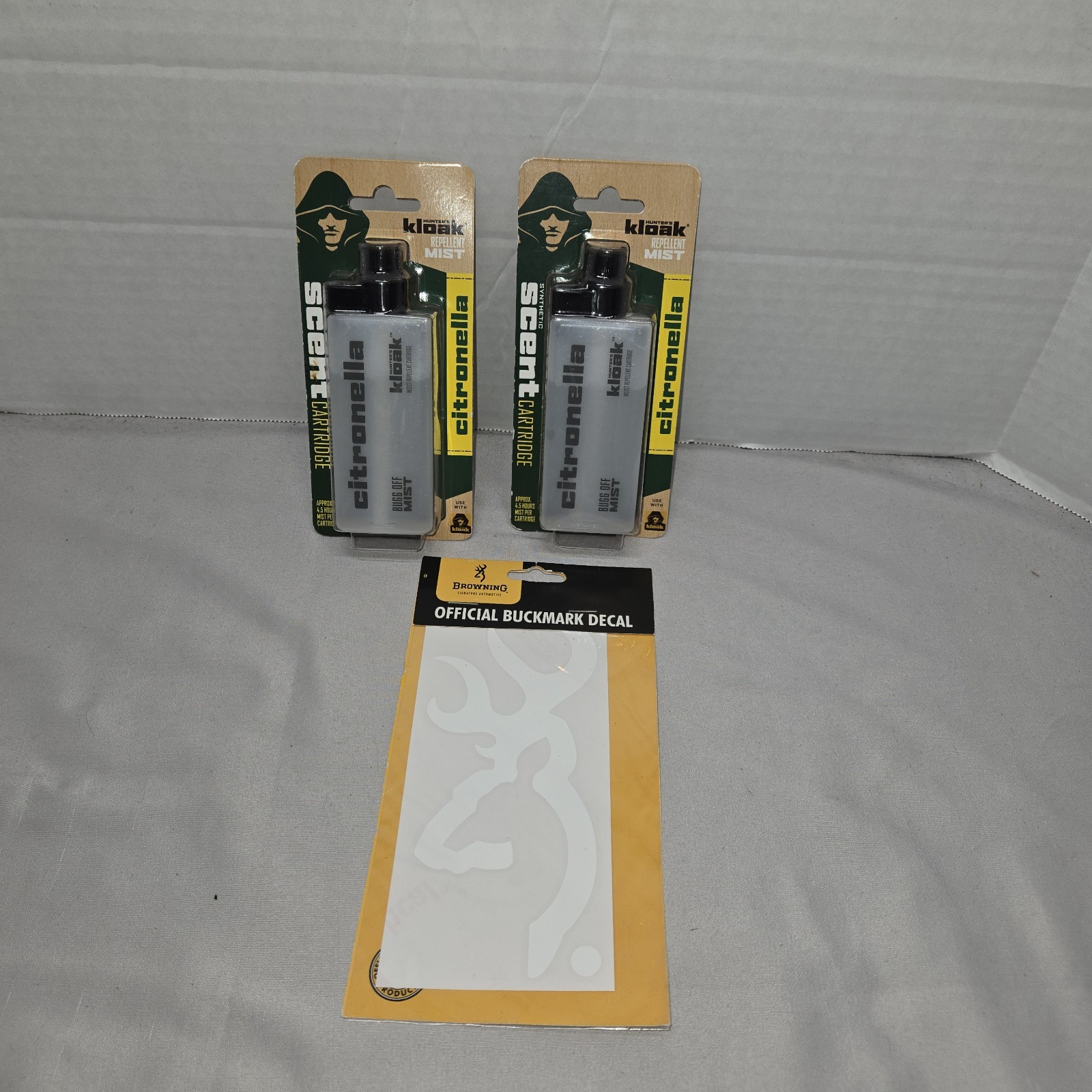 Hunter’s Kloak Attractant Mist Scent Cartridge Citronella Scent 2.5 oz+ Browning