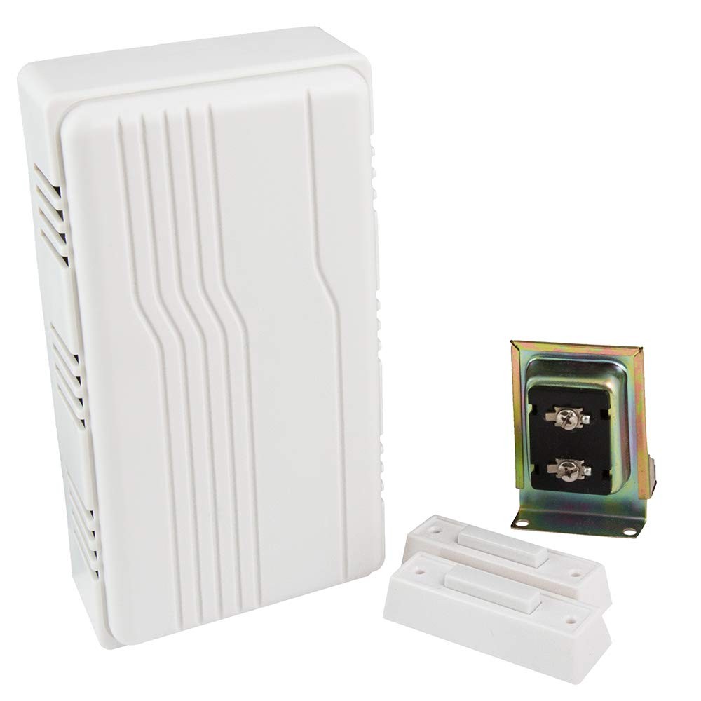 Edwards Signaling C212-W Builders Chime Complete Installation Kit with 2 Non-...