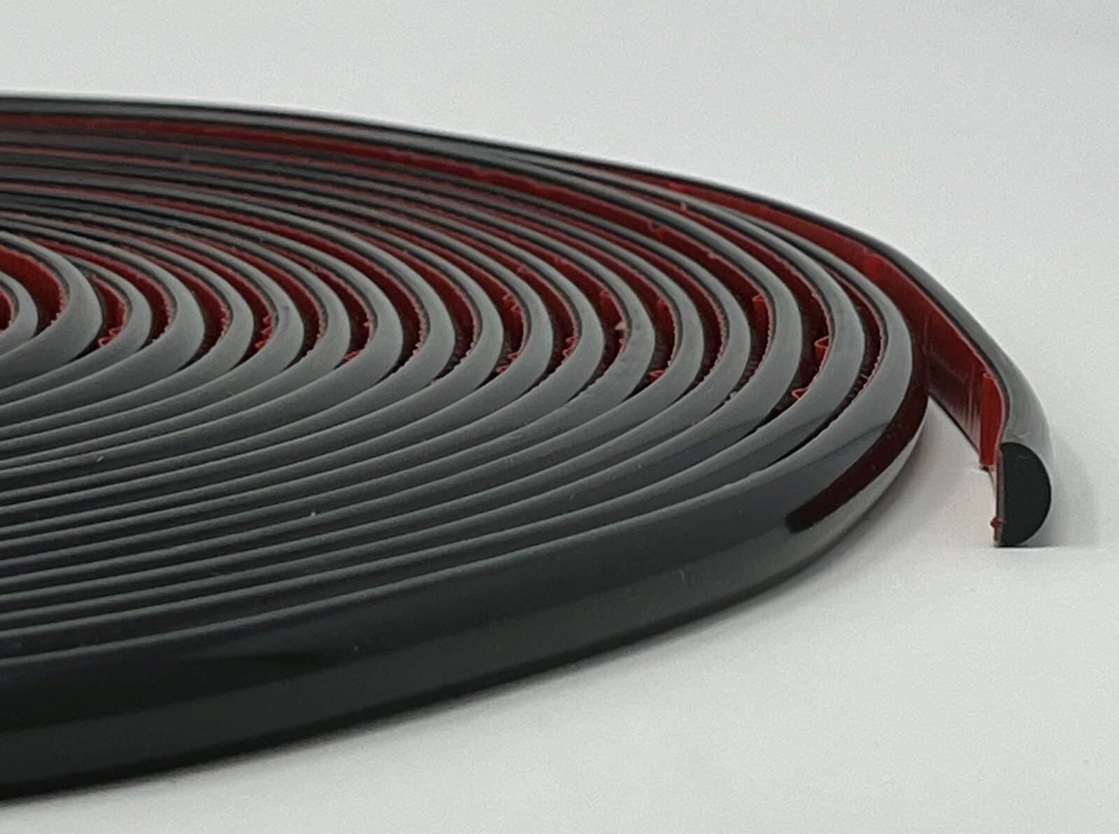7/16" x 50' Half-Round Colored Wheel Well Molding for Cars and Trucks