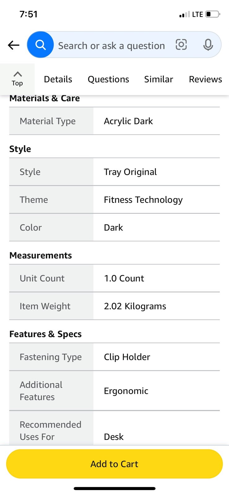 Tfd Tray
