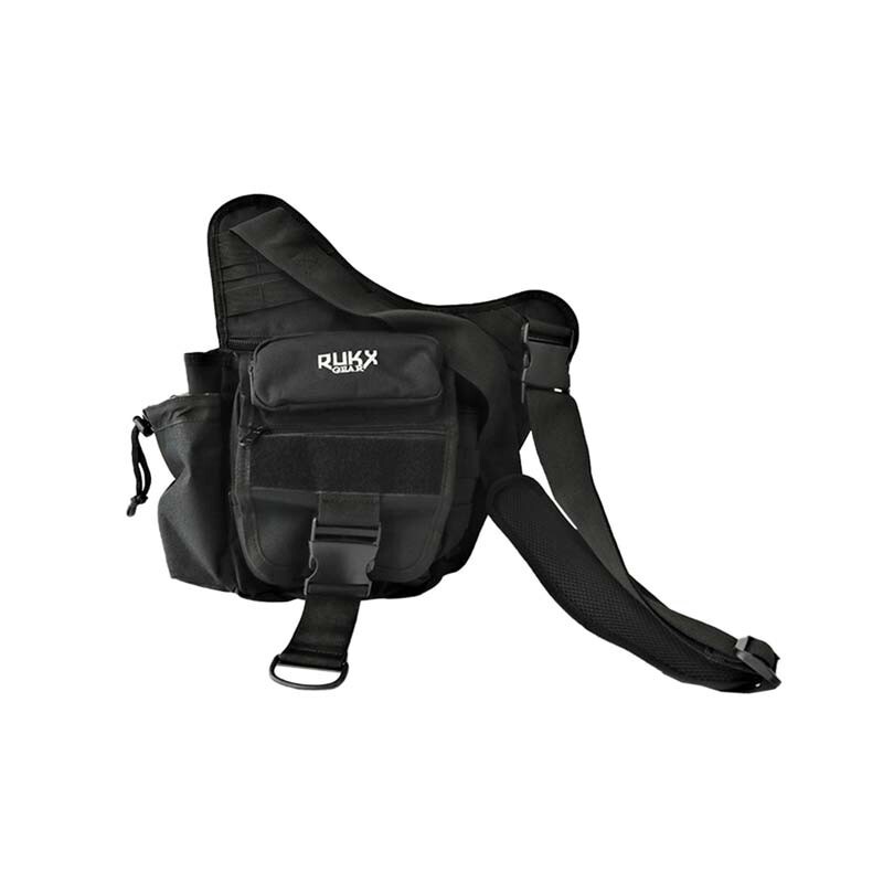 Rukx Gear Single Strap ATI Sling Bag, Black - Free Shipping
