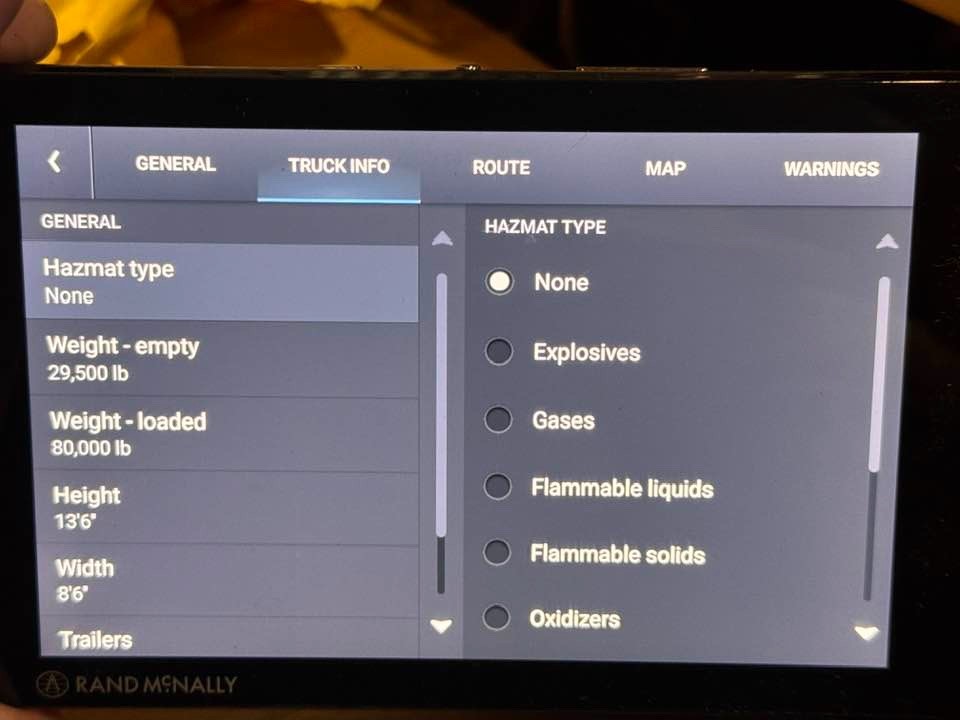 RAND MCNALLY TND750 TND-750 LM TRUCK GPS FREE SHIPPING!!!