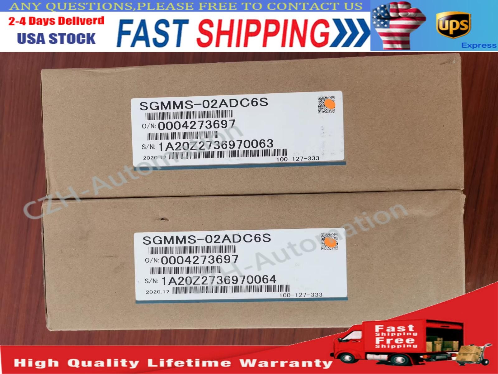 SGMMS-02ADC6S Servo Motor New Expedited Shipping US Stock
