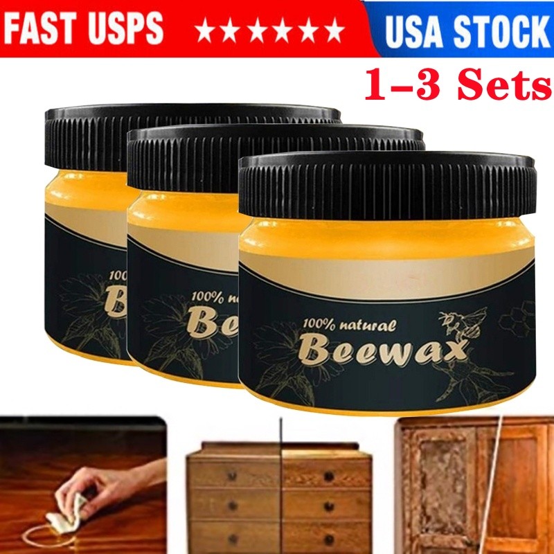 Beeswax Furniture Polish,Wood Seasoning Beewax Natural Wood Wax Traditional