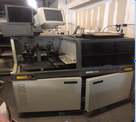 DEK 260 Semi-Automated Screen Printer Solder Stencil