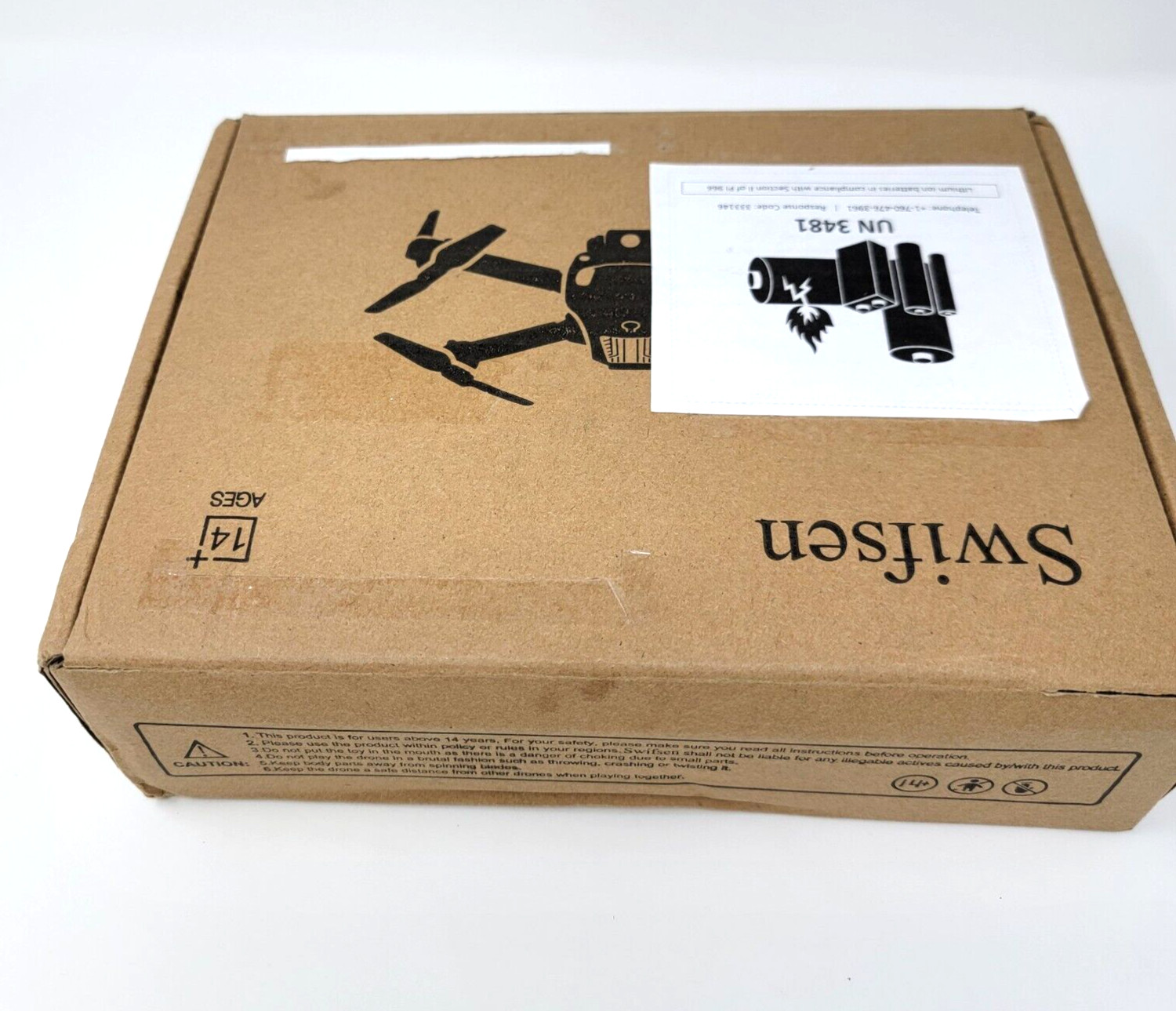 Swifsen Mini Drone w/ Camera 1080P HD FPV Camera Remote Control OPEN BOX
