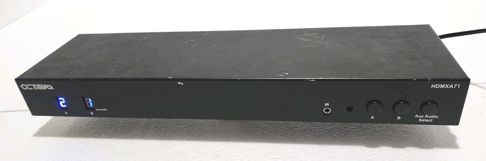OCTAVA HDMXA71 HDMI Switch Matrix IP Control Multi-input Audio