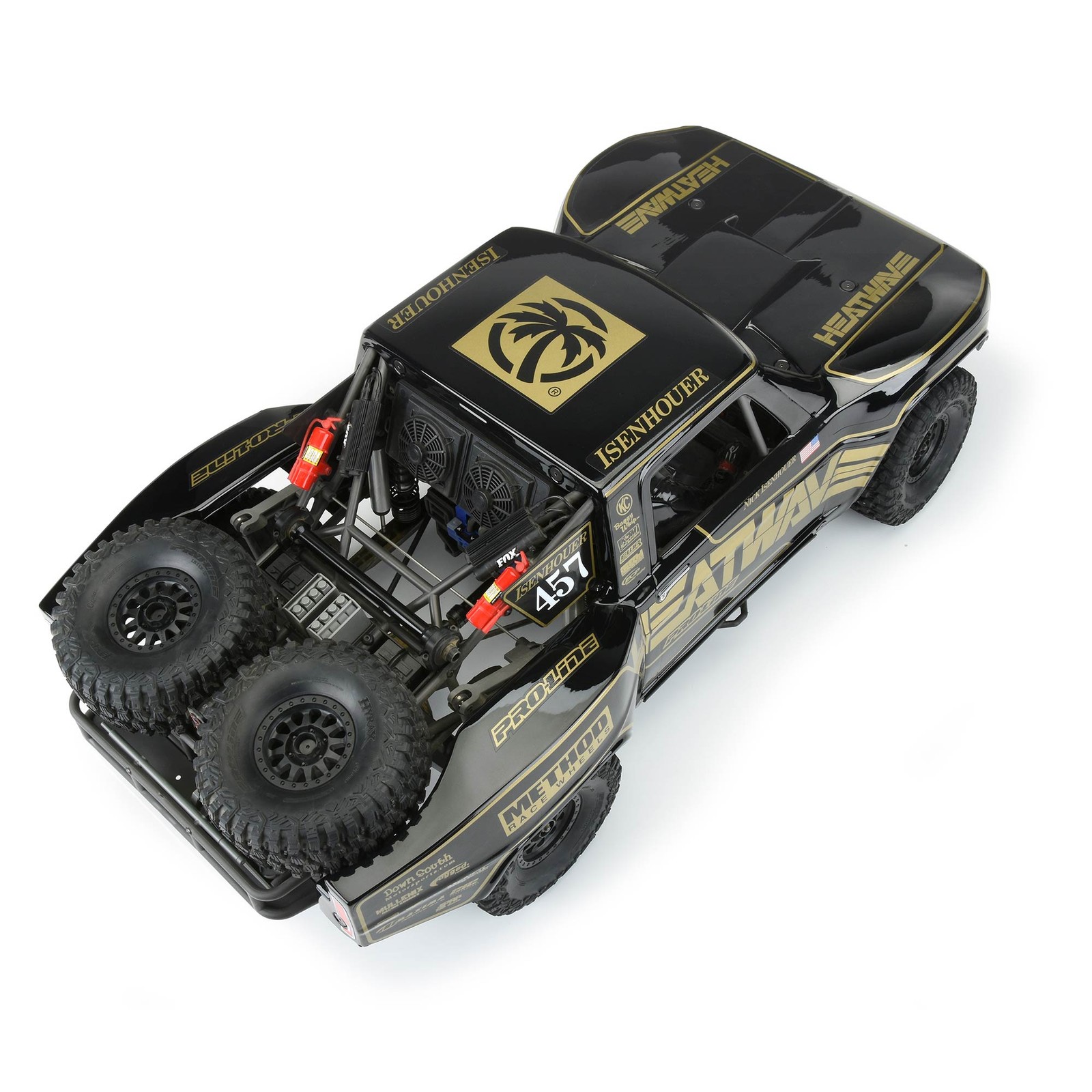Pro-Line Racing Pre-Painted/Pre-Cut 1967 Ford F-100 Black UDR PRO354718