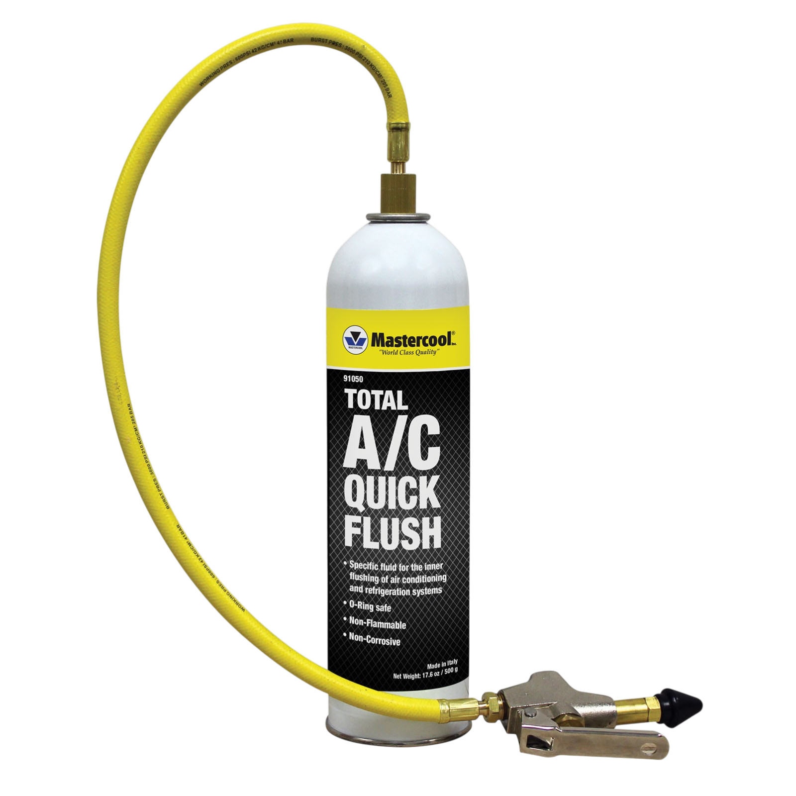 Mastercool 91051 Total A/C Quick Flush Kit Includes Hose and Flush Gun Assembly