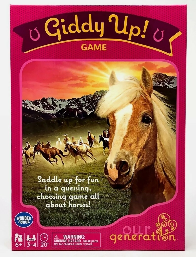 Giddy Up Game Wonder Forge Our Generation Horse Game NEW SEALED