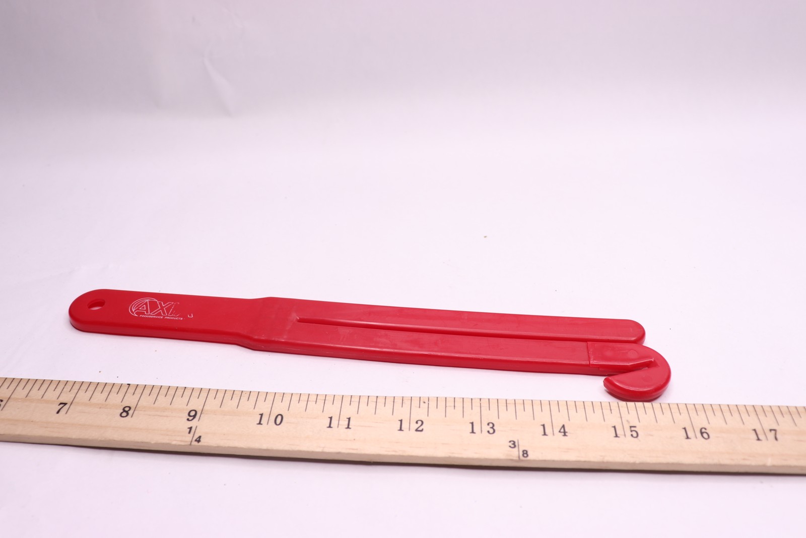 Butt Bat Pouchmate Food Pouch Bag Cutter Opener Plastic Red 10"