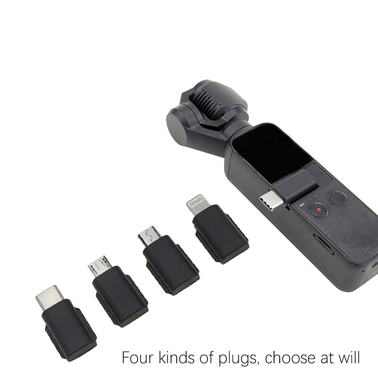 For DJI Osmo Pocket 2 USB-C Adapter Connect for iphone or Android Data Connector