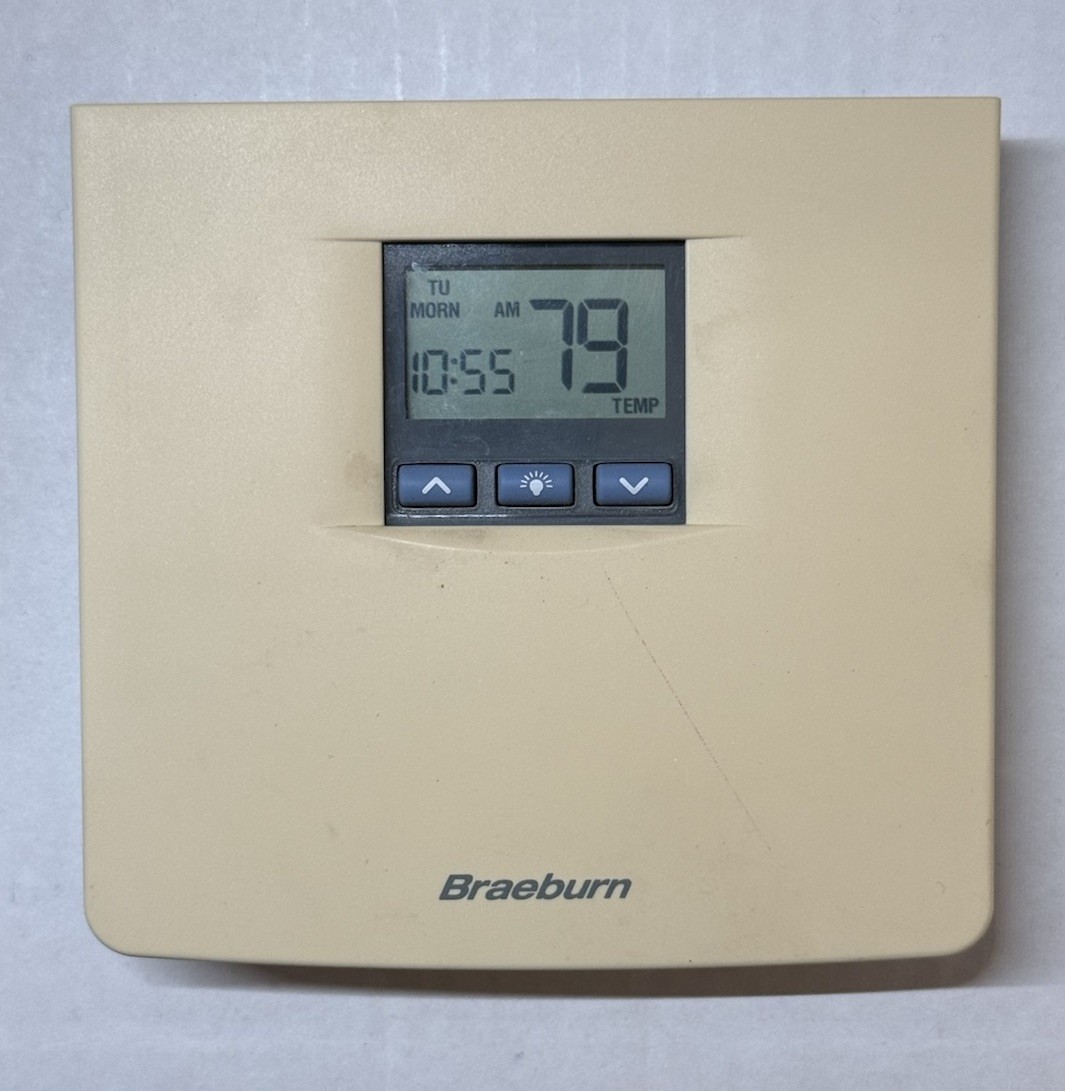 Braeburn 3000 Non-Programmable Single Stage Heat/Cool Digital Thermostat