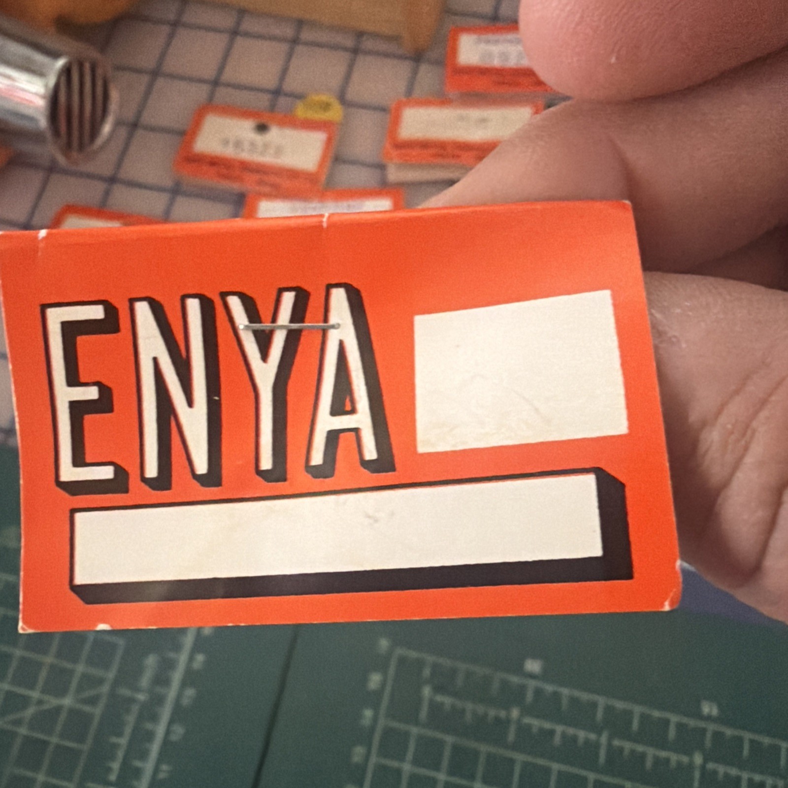 Enya  09 Nuts Part Number 09220D - 3 Nuts To A Package