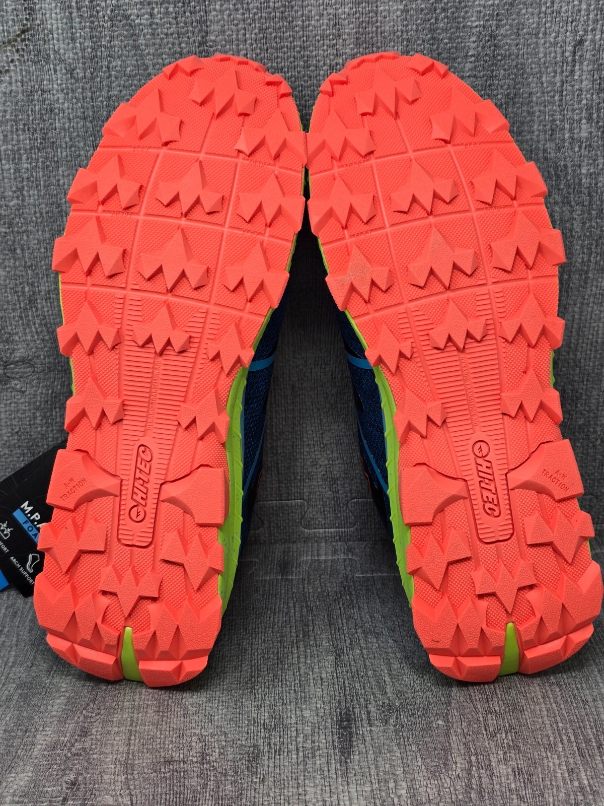 Hi-Tec Mauna Hiker WP Hiking Shoes Mens Size 8M 41 Blue CH80104M-LM NEW w TAGS