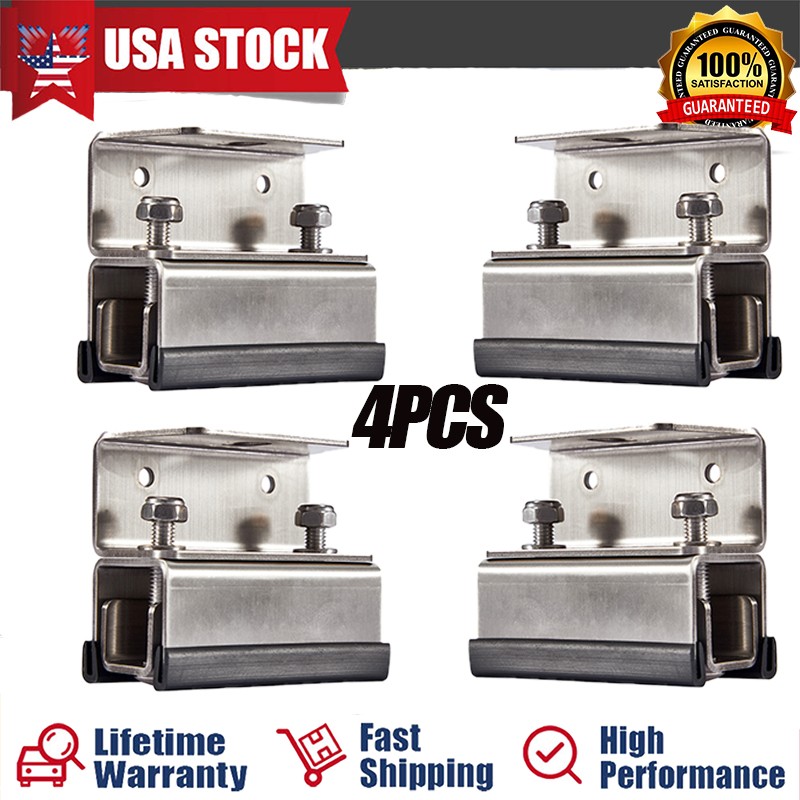 4 Packls Roof Mount Kits Bracket Mounting Mounts Universal For Home/Garden