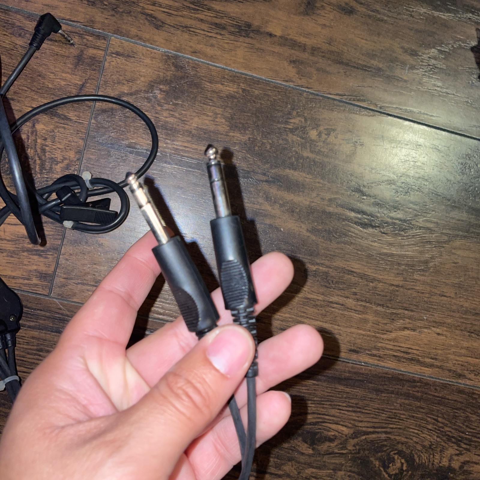PilotUSA PA-1771T Stereo Pilot Headset Cell/Music Devices Capable