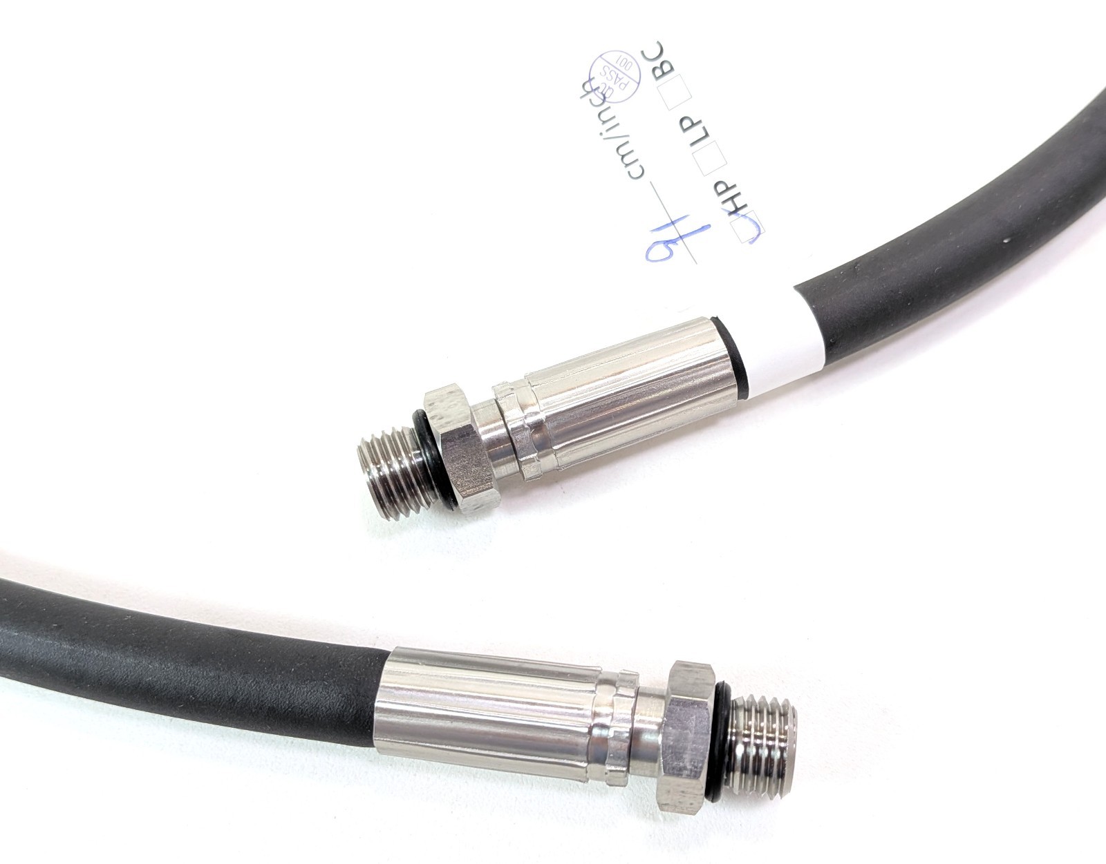 36" Male to Male Transfer, Fill Whip High Pressure HP Hose Scuba Dive 7/16" 91cm