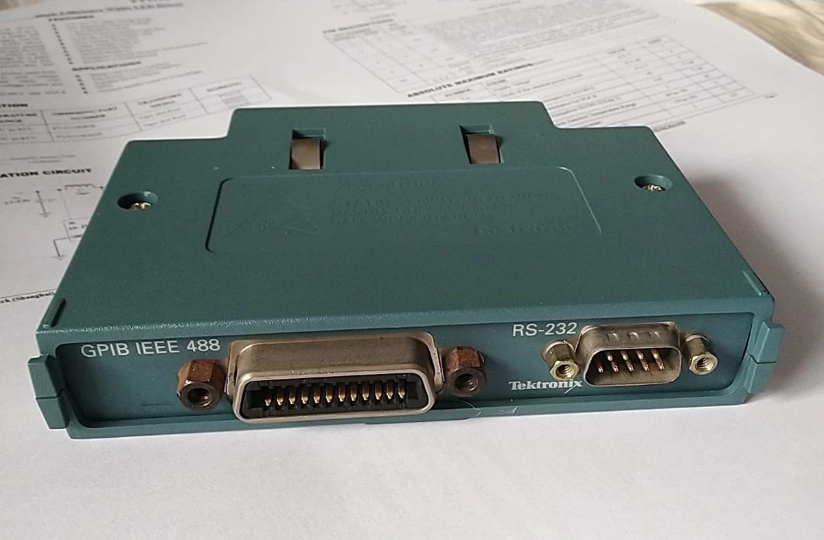 Tektronix TDS 3gm GPIB IEEE 488 rs-232 Module for TDS3000 Series Oscilloscopes