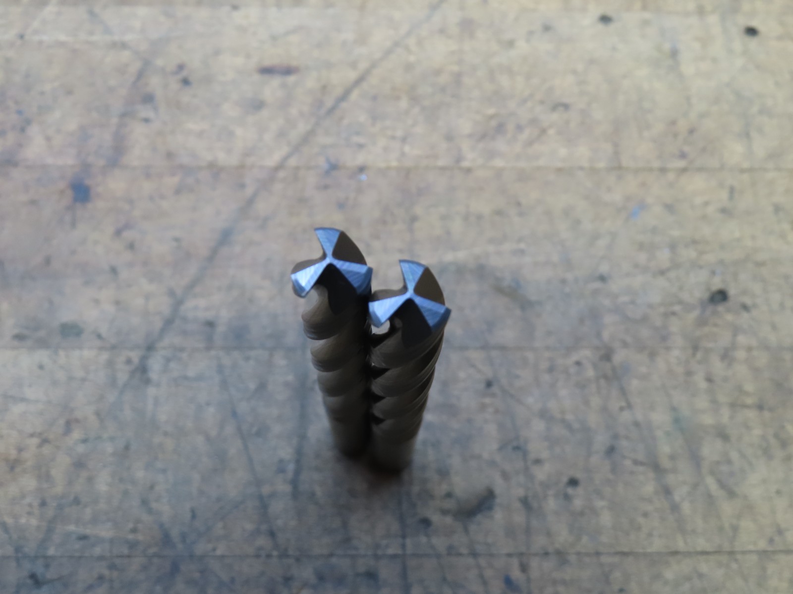 1 NEW CJT Durapoint 23/64" 3 flute solid carbide drills 0.3594"