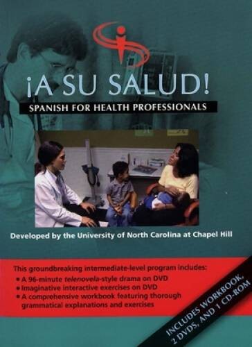 Â¡A Su Salud! (set): Spanish for Health Professionals - Spiral-bound - GOOD