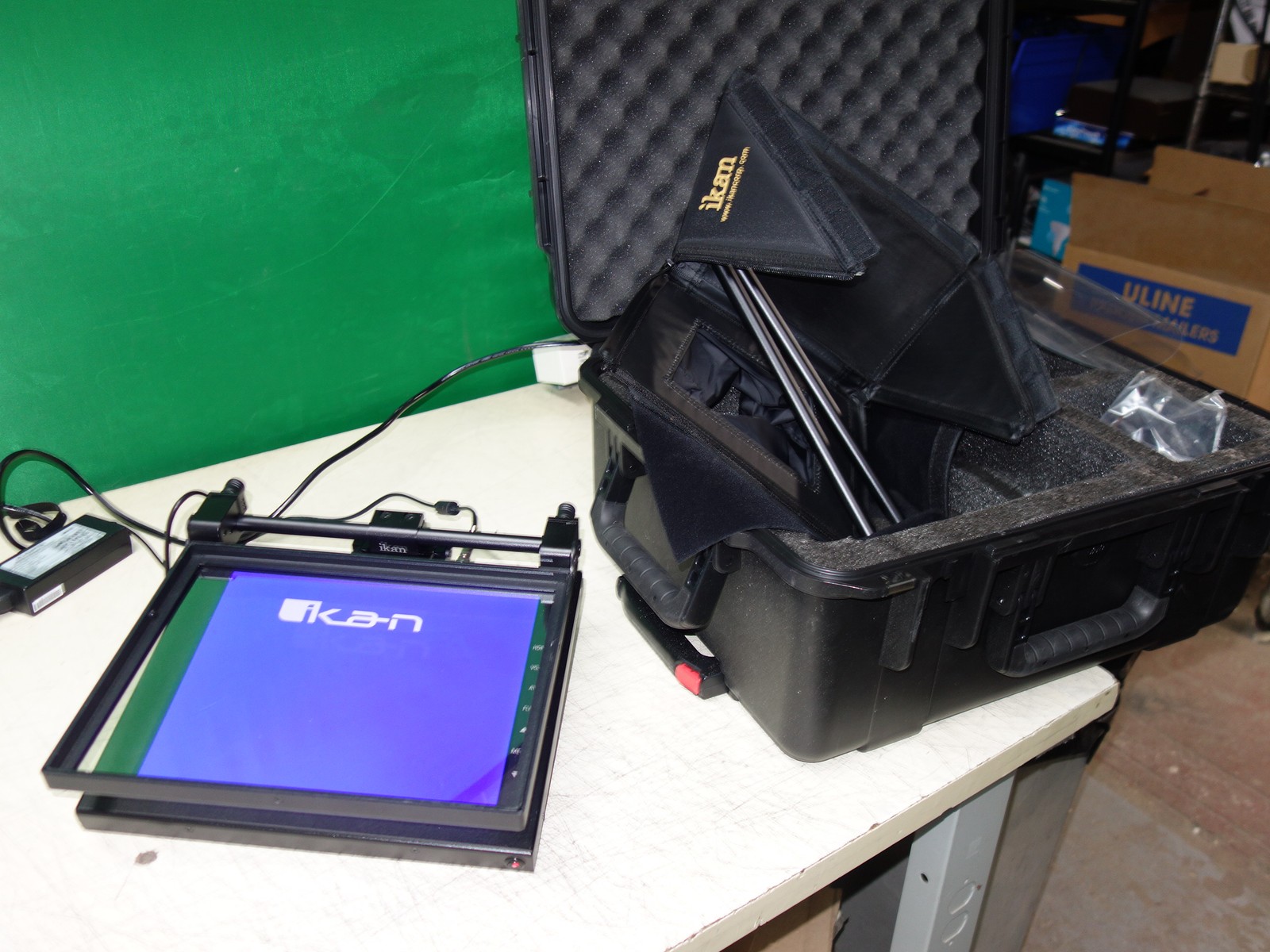 Ikan PT1200 12" Teleprompter with Travel Case PT1200-M