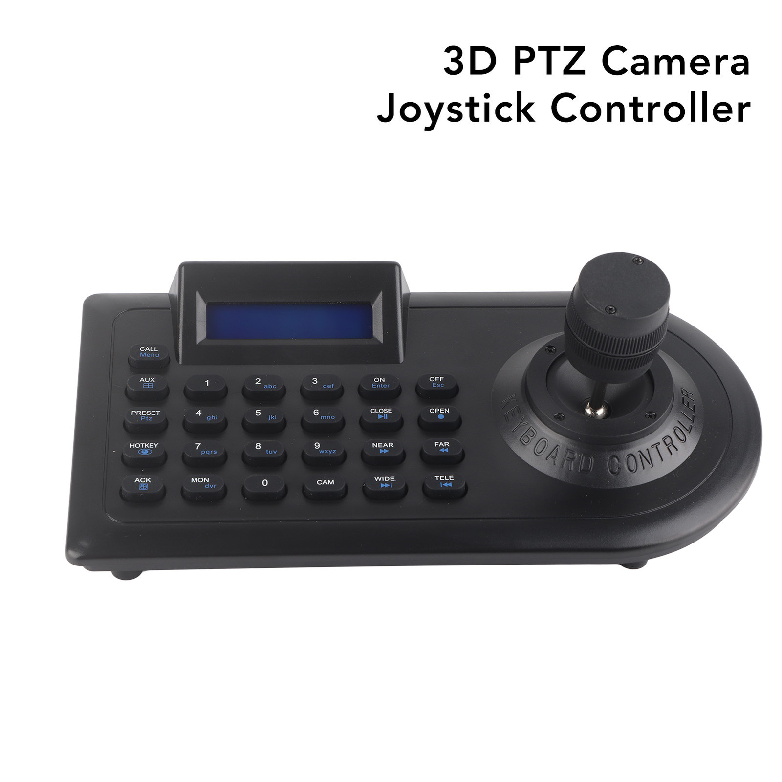 3D PTZ Camera Controller With Joystick For Public Security Surveillance Part