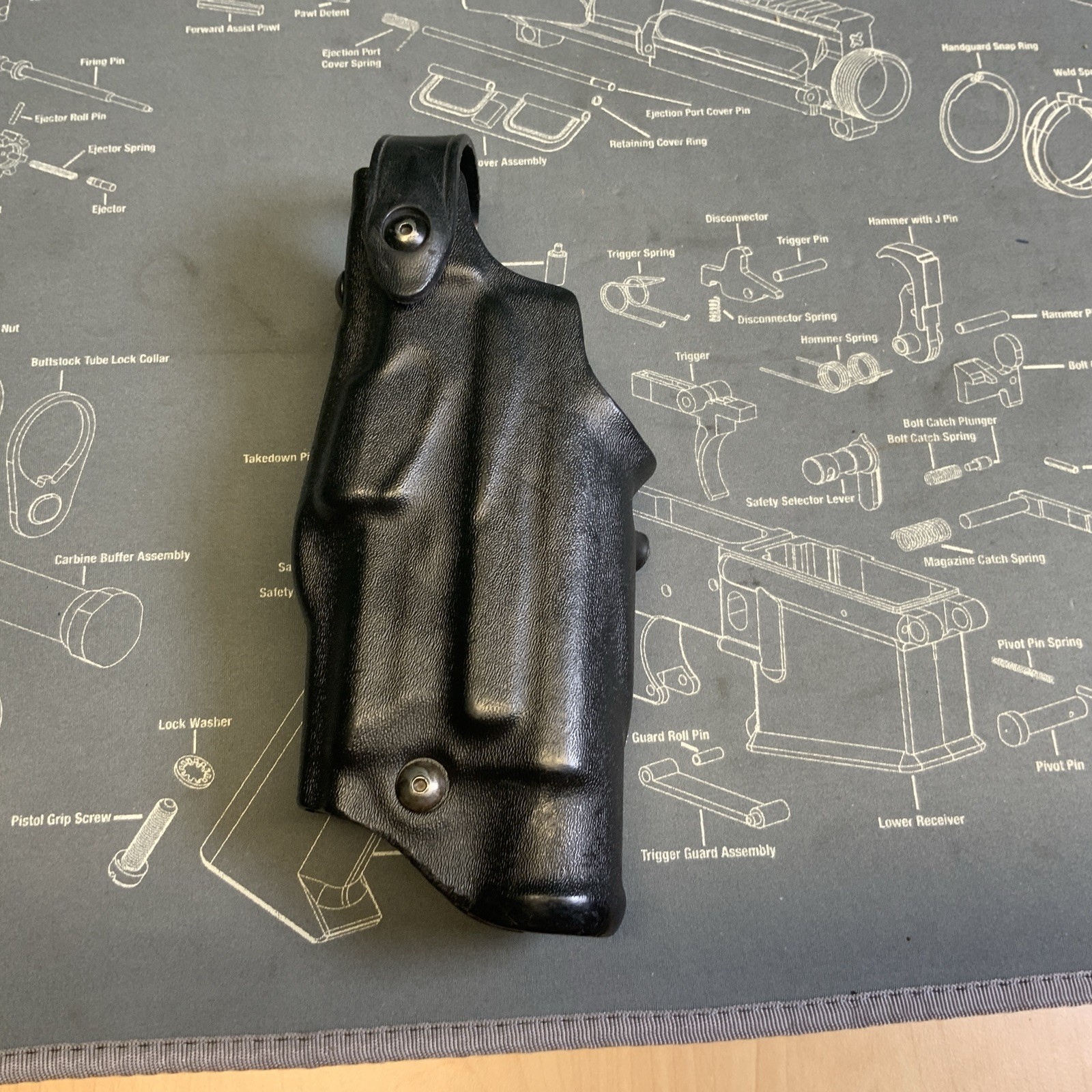 Safariland Kydex Duty Holster 6360-2192 LEFT S&W M&P IT M3 LIGHT