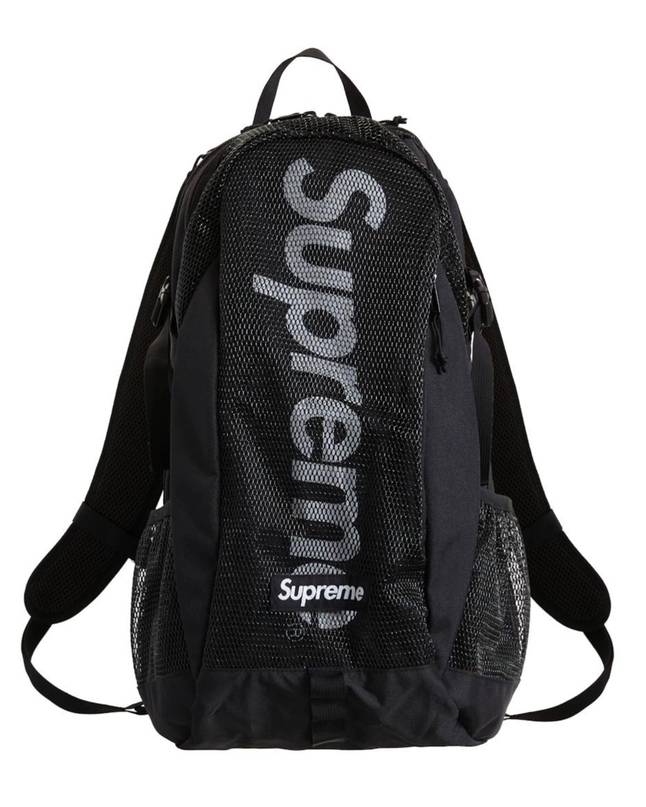 Supreme SS20 Black Mesh Backpack Rare